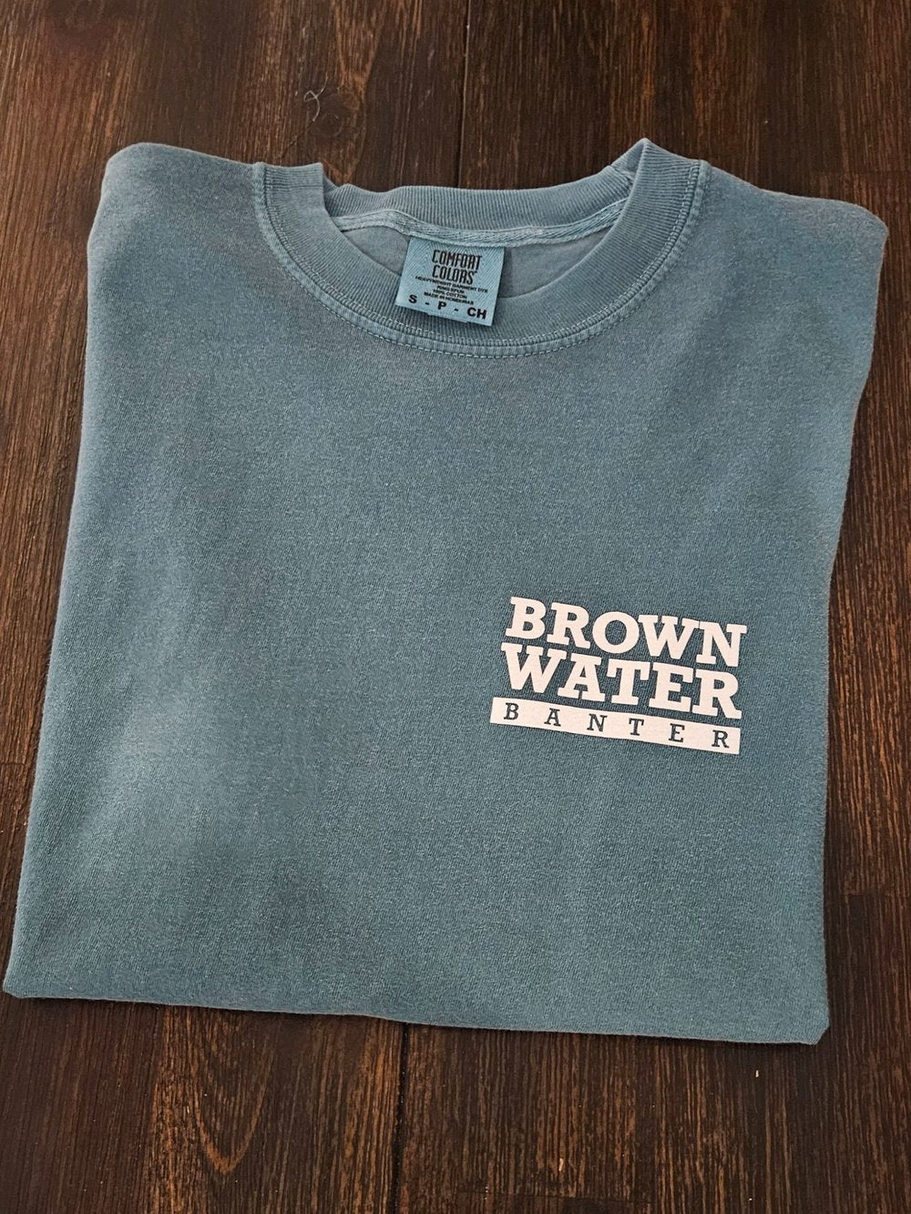 Pelican Short Sleeve Cotton Blue Spruce (green)