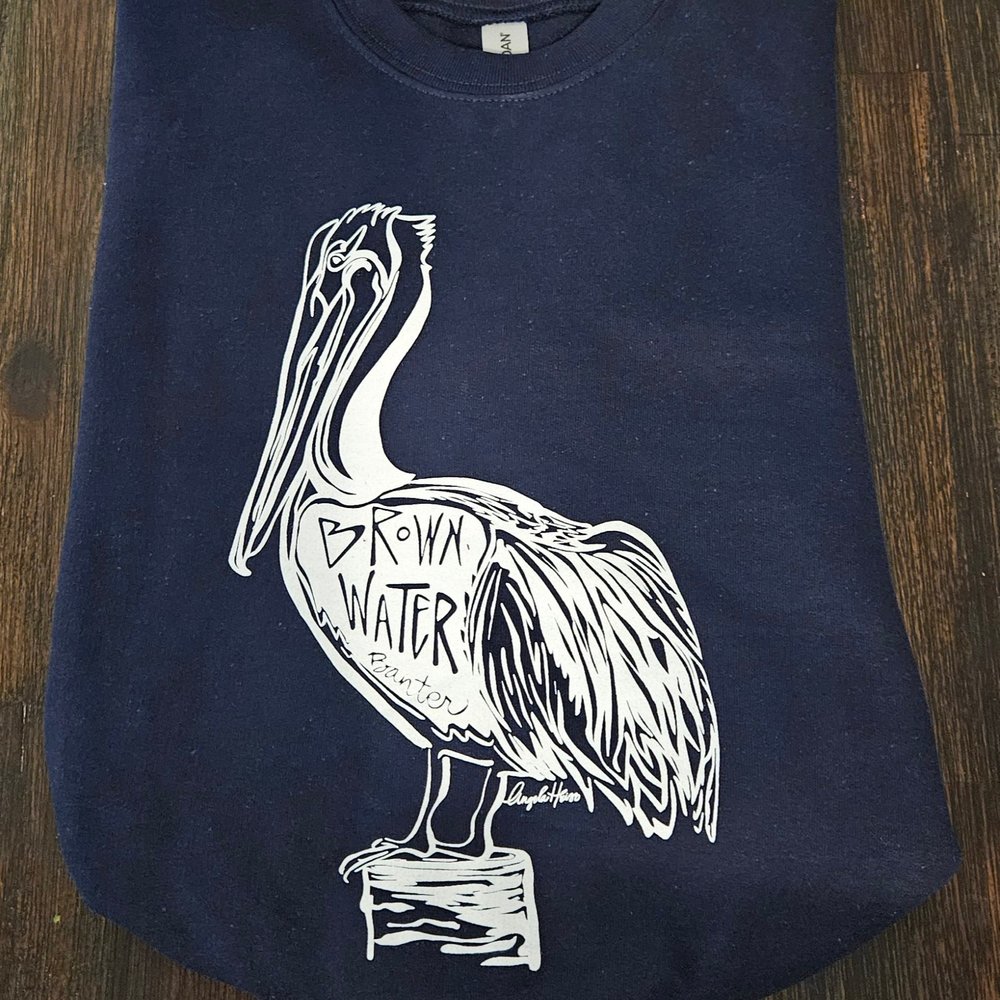 Navy Blue Kids Pelican Sweatshirt