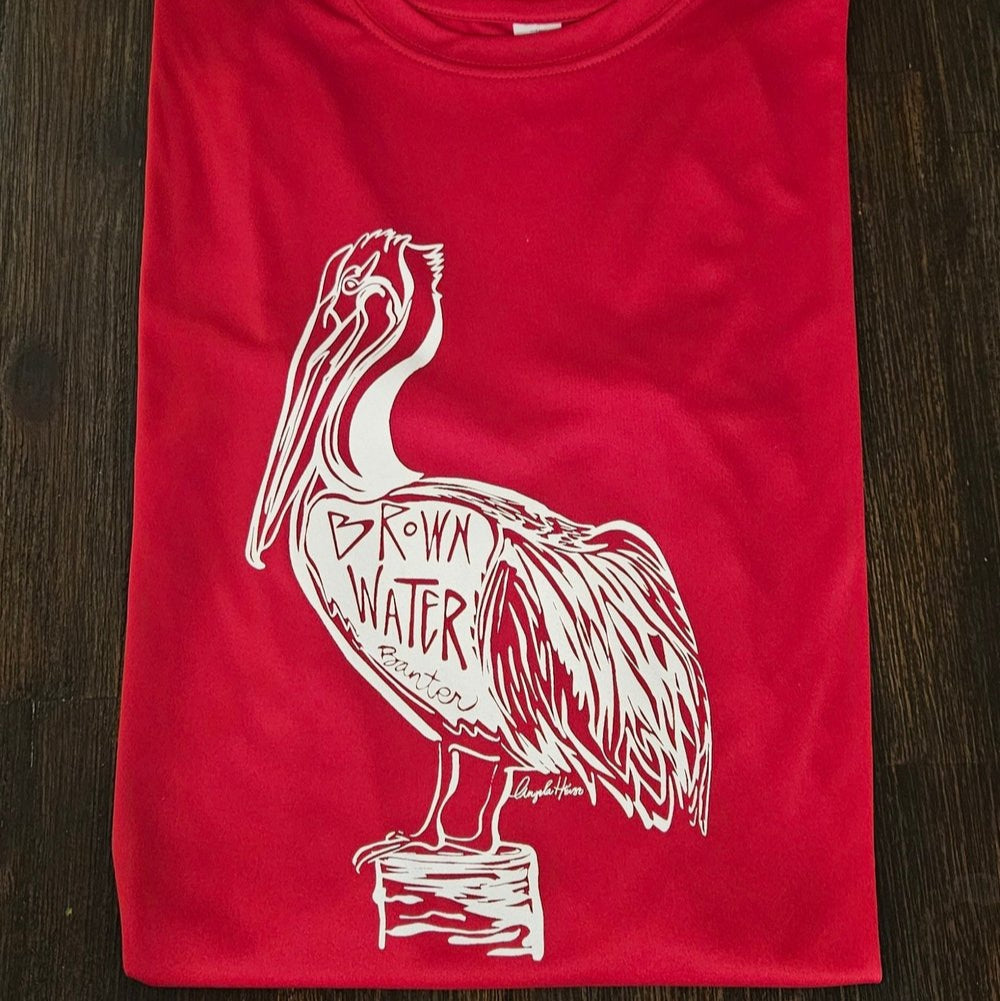 Pelican Long Sleeve Dry Fit (Red)