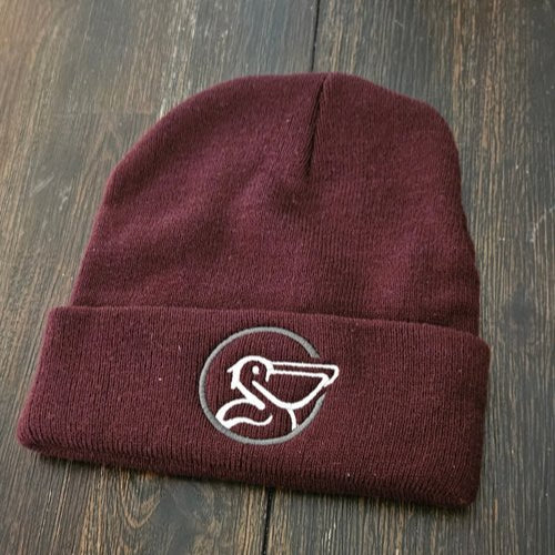 Marron/Grey Brown Water Banter Beanie