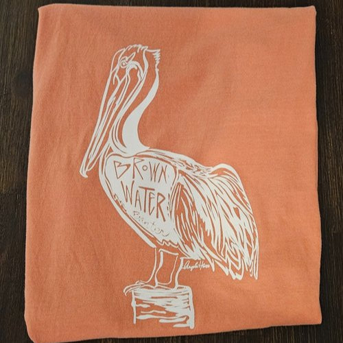 Pelican Short Sleeve Cotton Terracotta (orange)