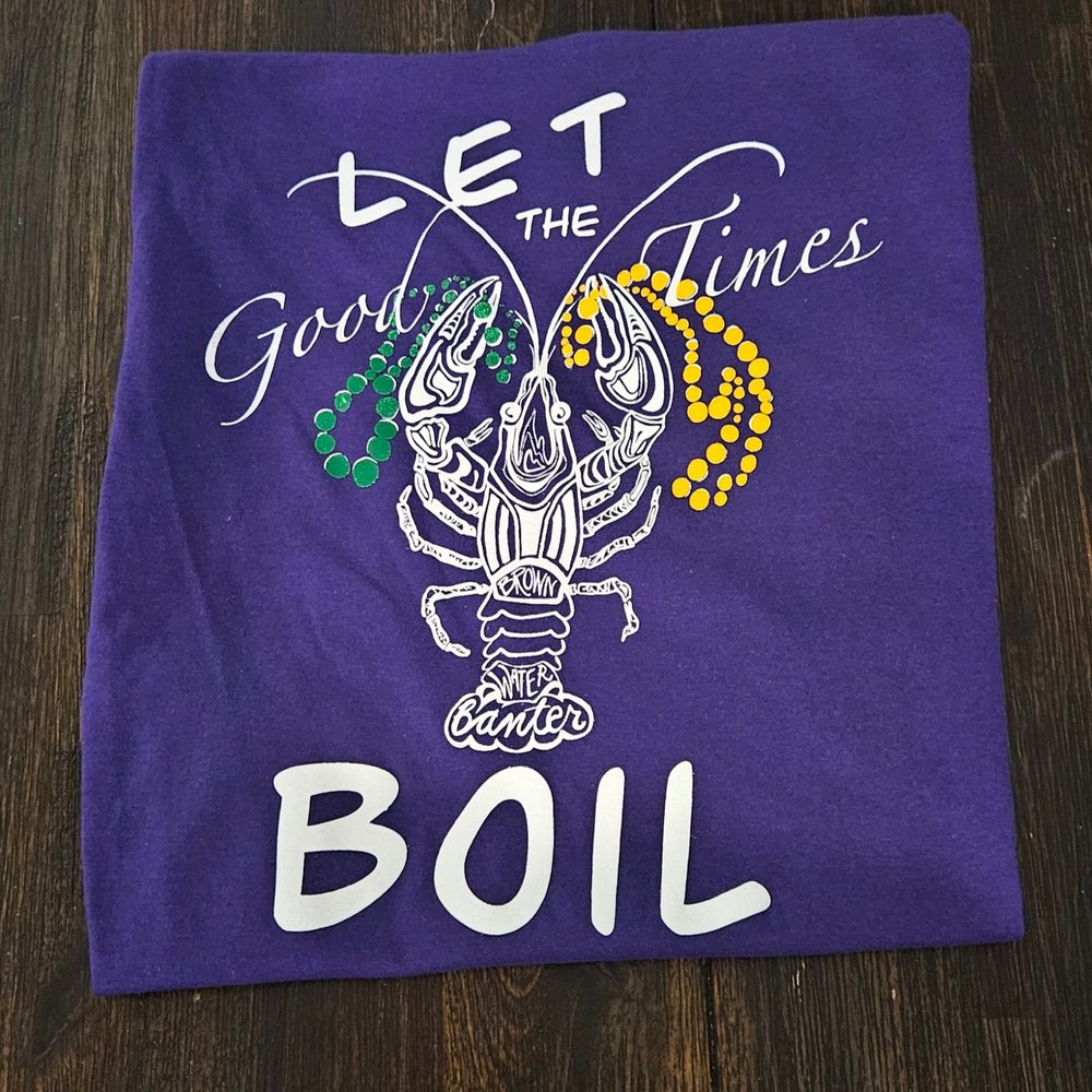 Kids Let The Good Times Boil Mardi Gras Shirt